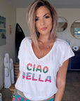 Tee-shirt perles Bella