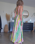 Robe tie and dye