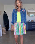 Jupe tie and dye