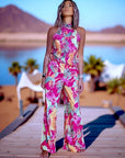 Ensemble flowers chic