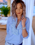Chemise bleue originale
