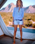 Chemise bleue originale