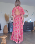 Robe dos ouvert