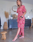 Robe dos ouvert