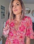 Robe dos ouvert