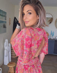 Robe dos ouvert
