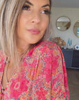 Robe dos ouvert
