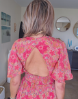 Robe dos ouvert