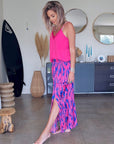 Débardeur Léa fuchsia