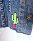 Veste denim écussons