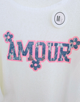 Pull ajouré amour