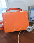 Sac bandoulière orange fluo