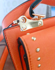 Sac bandoulière orange fluo