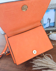 Sac bandoulière orange fluo