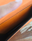 Sac bandoulière orange fluo