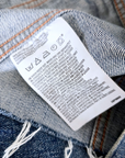 Veste denim écussons