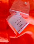 Robe chic orange fluo