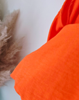 🔥Robe orange fluo