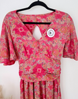 Robe dos ouvert