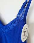 Débardeur Léa bleu roi
