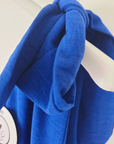 Robe bleu roi & son ruban