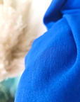 Robe bleu roi & son ruban
