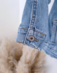 Veste tags en denim