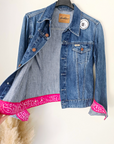 Veste bandana en denim