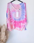 Pull double sens tie and dye