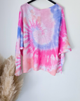 Pull double sens tie and dye