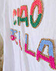 Tee-shirt perles Bella