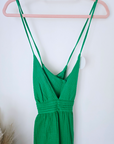 Robe green gaz de coton