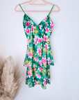 Robe courte flowers