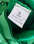 Perfecto vert en suédine
