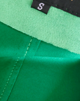 Perfecto vert en suédine