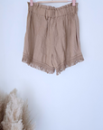 Short lin & coton