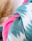 Robe tie rose