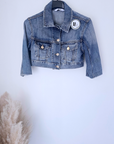 Veste courte en jean