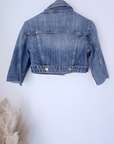 Veste courte en jean