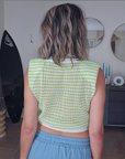 Pull crop top