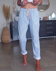 Pantalon rayé