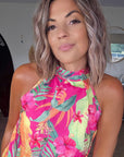 Ensemble flowers chic