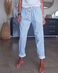 Pantalon rayé