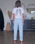 Pantalon rayé