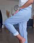 Pantalon rayé