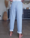 Pantalon rayé
