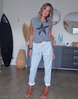 Pantalon rayé
