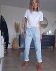 Pantalon rayé