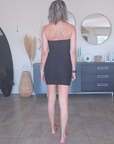 Robe noire bustier