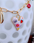 Double collier cœur